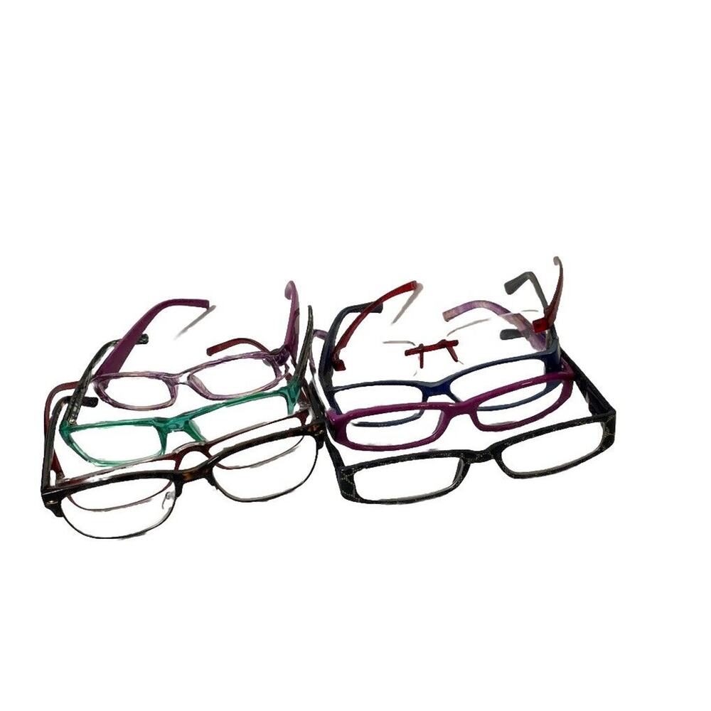 lot of 8 eyeglasses readers frames brands Foster Grant Harper Etienne 175 150